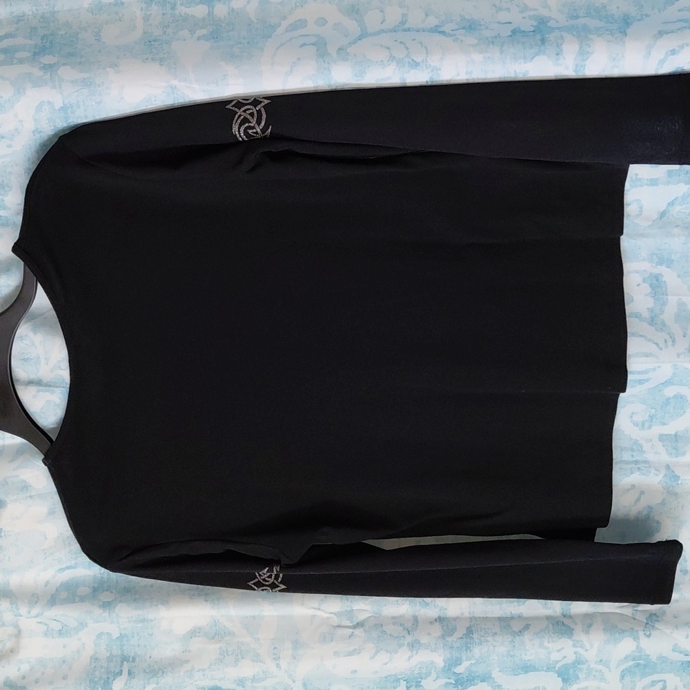 Harley-Davidson Black Tee with Silver Logo - Picture 6 of 6